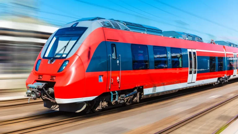 Train in Motion